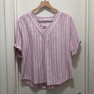 Anthropologie Pilcro Henley Surf Shirt